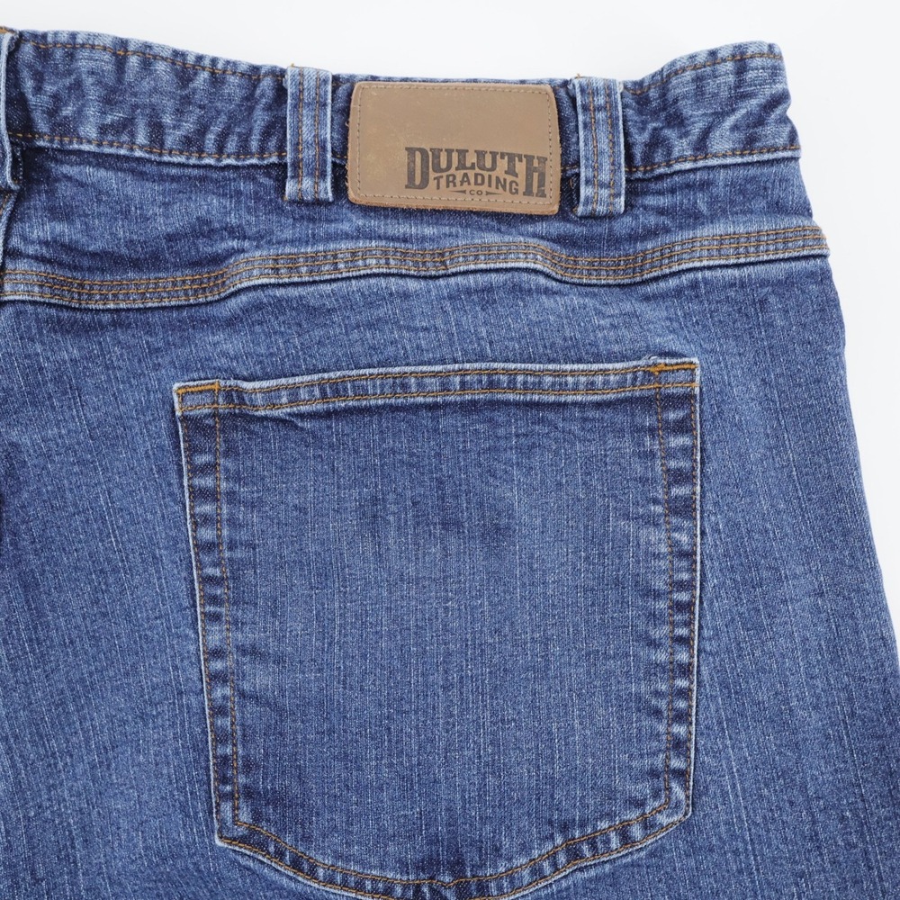 Duluth Trading Co Flex Ballroom Jeans Blue Denim Men 44x30
